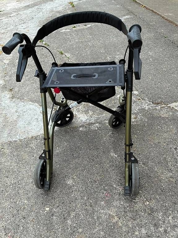 Gehhilfen: Déambulateur Rollator Dietz Taima M C1  Vert Métallisé – Gebraucht aus Bourguillon von inthenightprod. 2