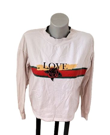 cooler Pullover "Love" Gr. 36/38