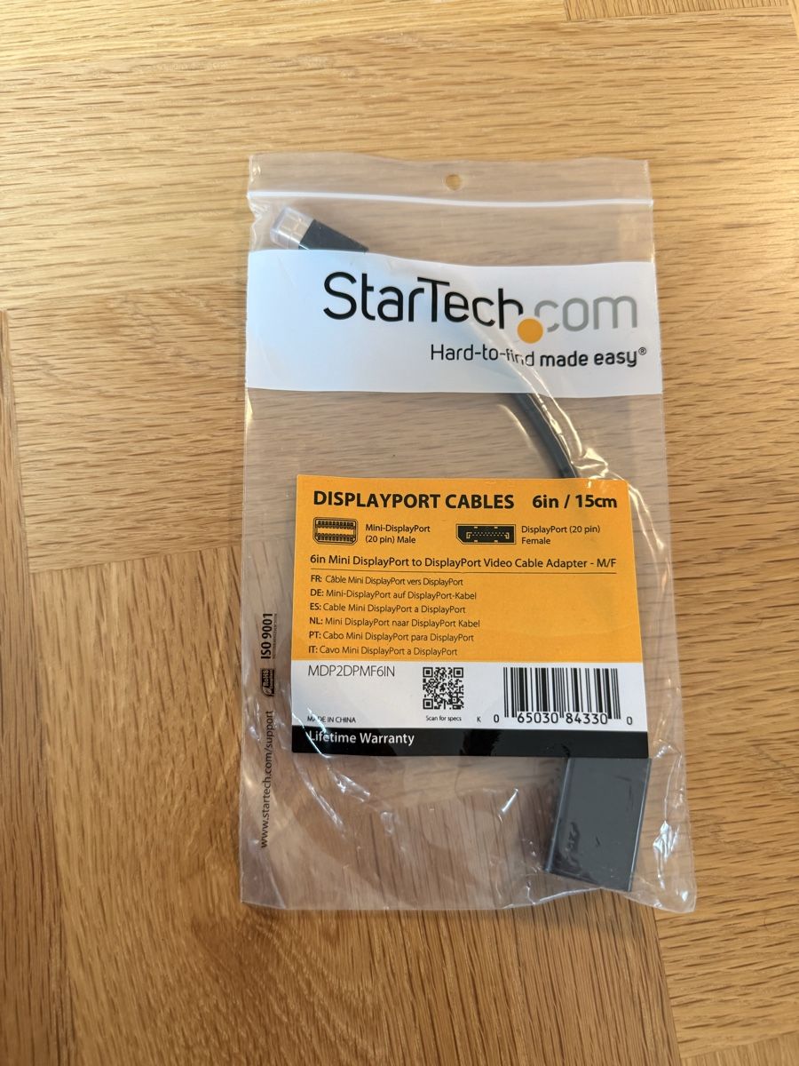 Laufwerke & Adapter: StarTech Mini DisplayPort Adapter, Neu, Originalverpackt – Neu und originalverpackt aus Rüschlikon von hakanyum 2