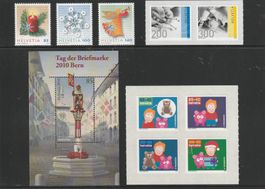 CH Frankaturware 2010 Jahresserie   ungestempelt