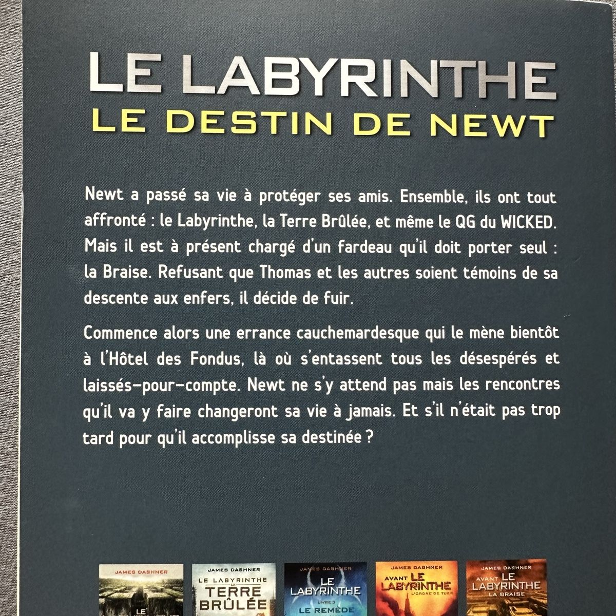 Libri: Le Labyrinthe, Le destin de Newt -  James Dashner – Usato da  venduto da  1