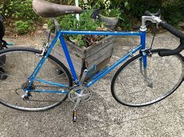 Vintage Rennvelo 80er Jahre mit Airbrush