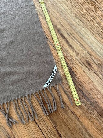 Acne Studios Schal  Beige