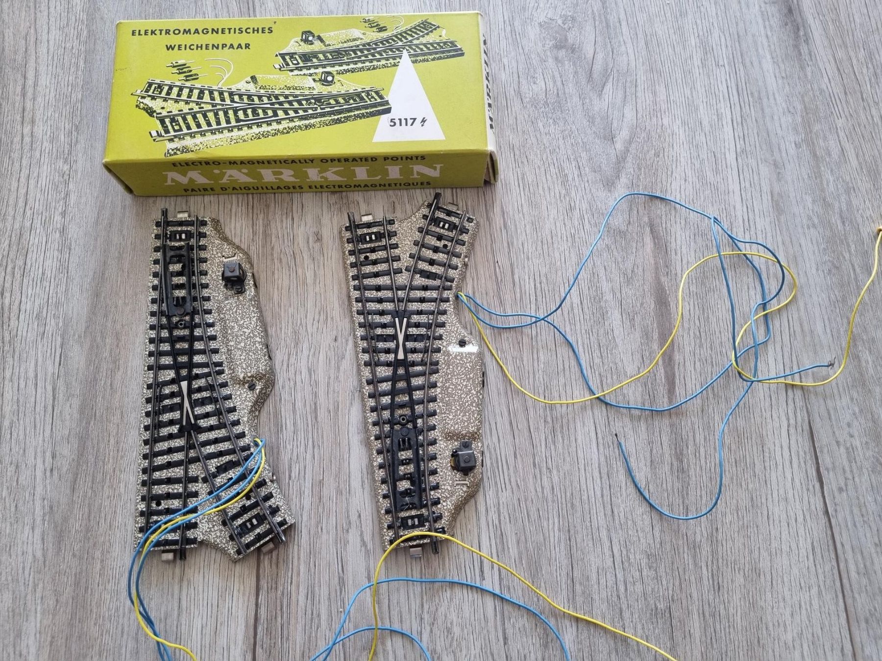 Märklin Modellini di ferrovie: Märklin H0, div. Schienen – Usato da Obergösgen venduto da Rippi 2