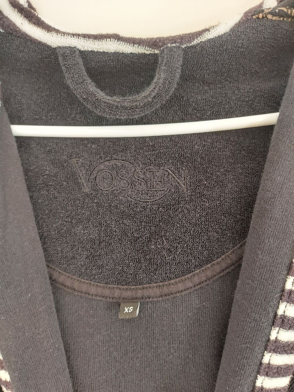 Vossen Accappatoi: black and white stripe bathrobe – Nuovo (secondo la descrizione) da Jongny venduto da lie_v6hs 3