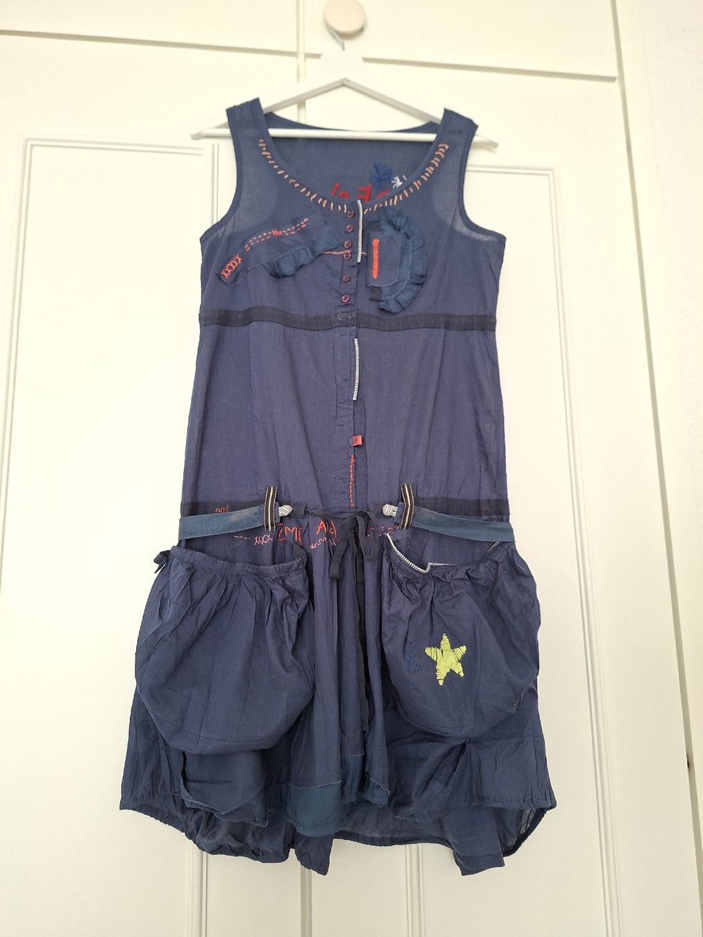 Desigual Vestiti: Desigual Robe Sans Manches Coton T36 – Usato da Lutry venduto da Sim_Sta 3