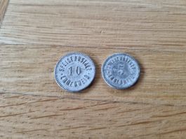 5 + 10 Rappen Jeton Speiseanstalt Emmenweid - selten!