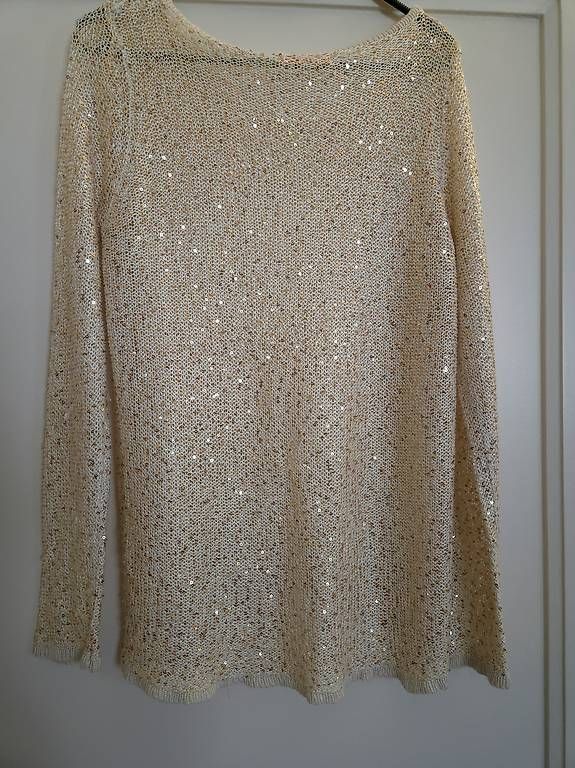 Maglioni & Felpe: Pull doré à sequins taille M – Usato da Lausanne venduto da kit_7j6s 1