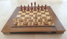 Kasparov Leonardo Schachcomputer von SciSys, Edelholz - rar!