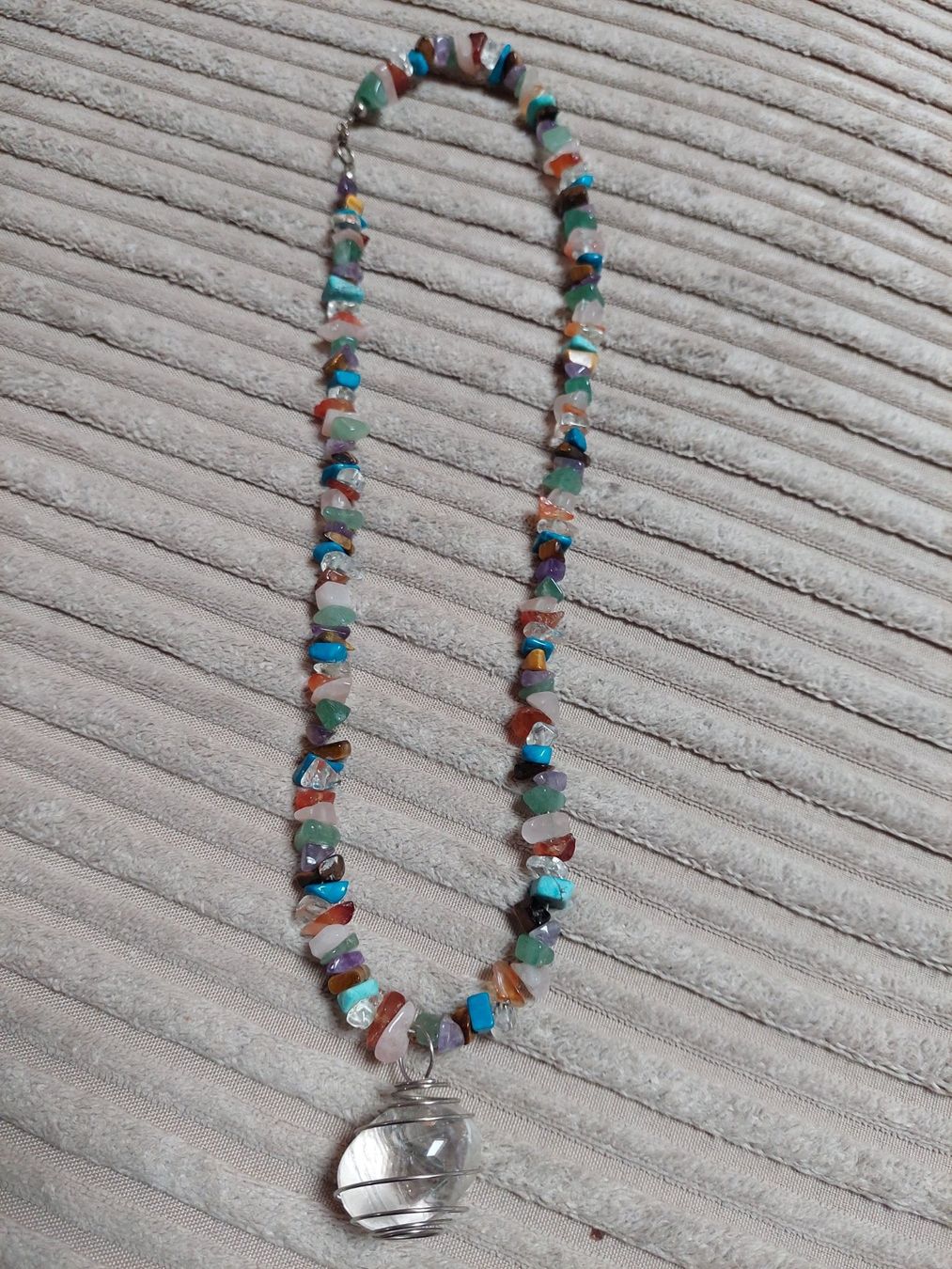 Catenine: Joli collier en petites pierres – Usato da Marsens venduto da carobazar 3