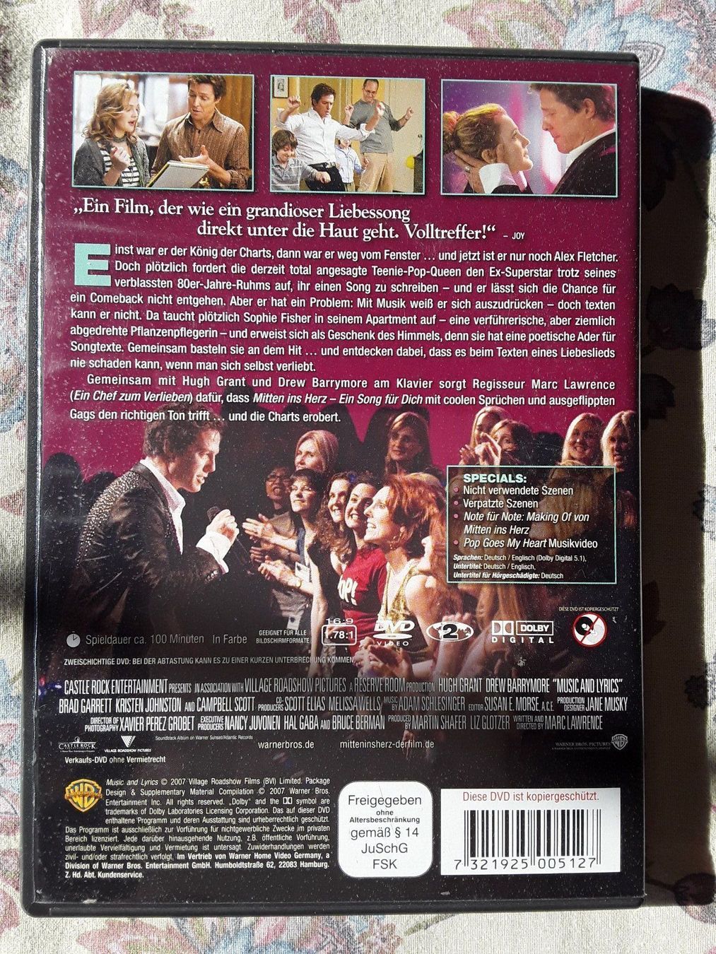 Tutti i DVDs: DVD: Mitten ins Herz – Usato da Wattwil venduto da tannenmeise73 1