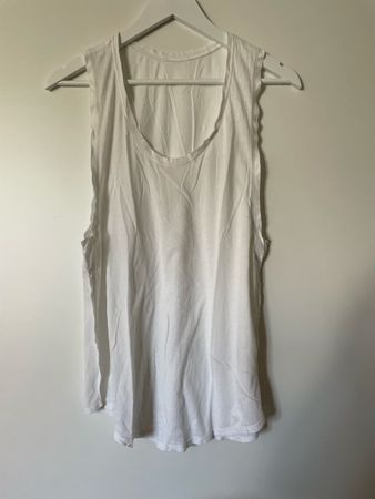 lululemon tanktop weiss grösse m-l