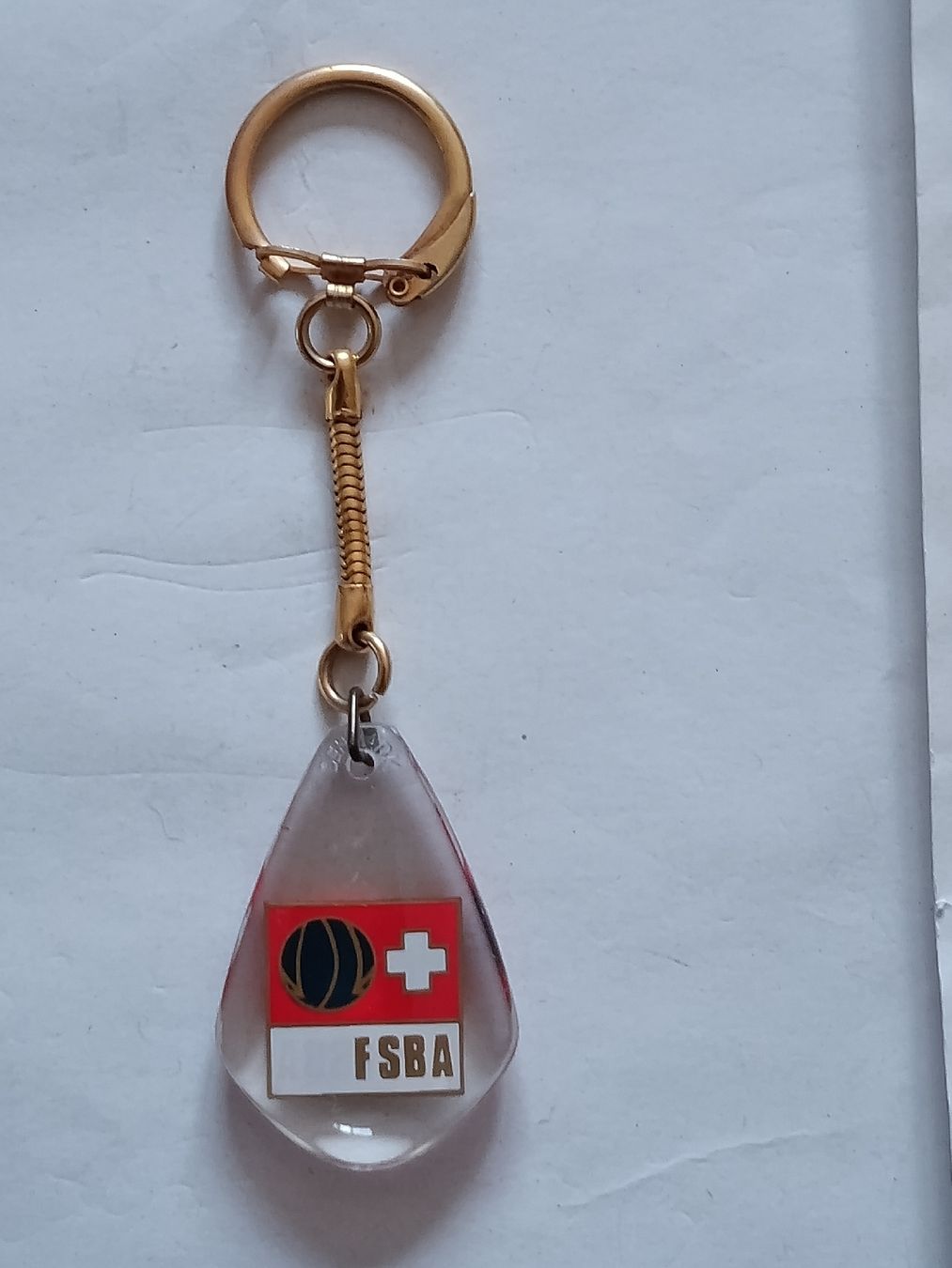 Portachiavi: Porte-clés FSBA - Basket Suisse  – Usato da Bex venduto da Canouille