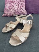 Gabor Sandalen Gold Gr 5 1/2, Neu!