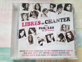 Cd Libres de chanter pour paroles de femmes ( Compilation )