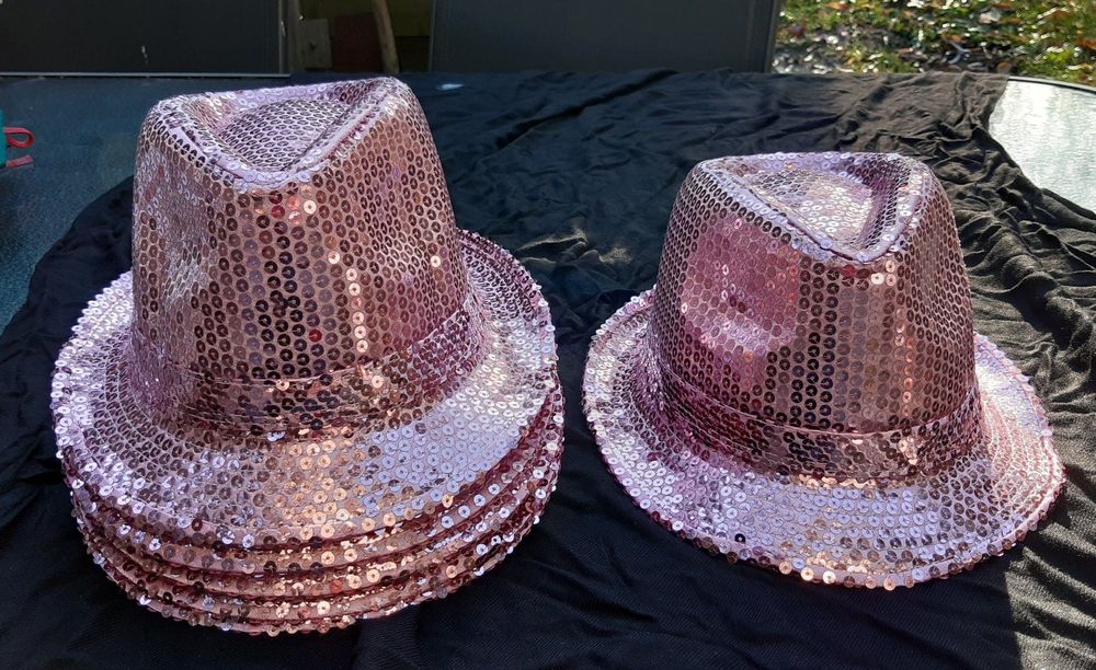 Discoqueen Fasching Hut Mit Pailletten – Pinker Partyhut Für Karneval, Mottopartys Und Disco