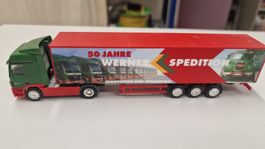 Modelllastwagen,  Mercedes,  50 Jahre Werner Spedition