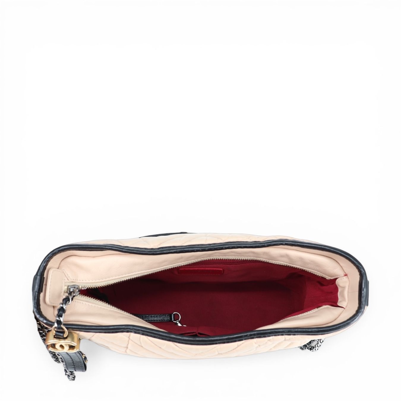 Chanel Borse da donna: Chanel Gabrielle large beige/schwarz – Usato da Binningen venduto da Designerlabels 4