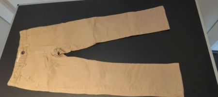 Les Essentiels de Monoprix Kinder Hose Chino Beige Gr 128 8J