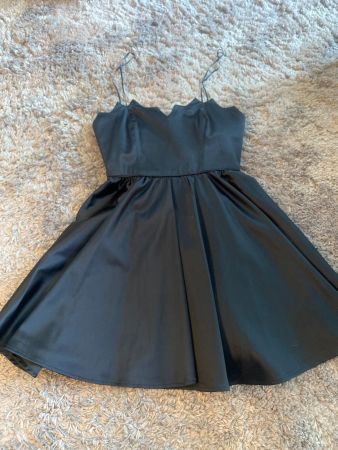 Mini dress satin