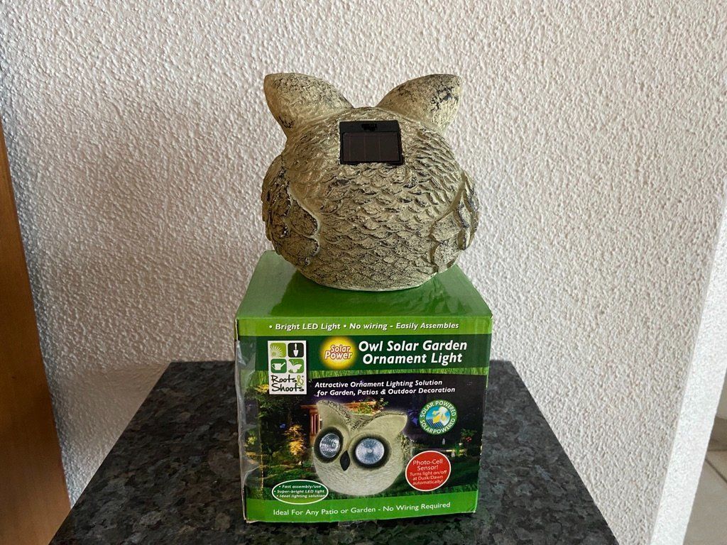 Lampes: Solar Lampe Eule – Neuf (Voir description) à Beatenberg par buy2you 2