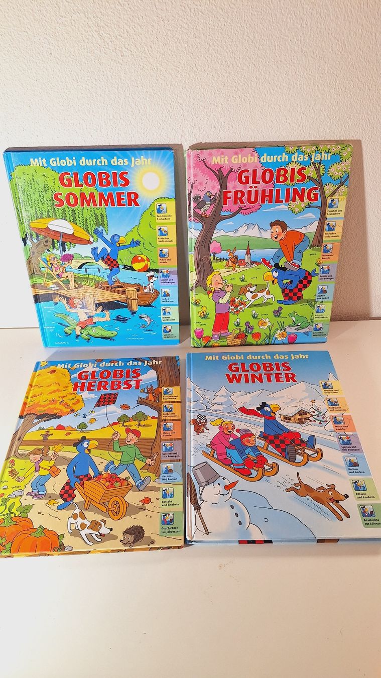 Libri: Globi Bücher x4 – Usato da Winterthur venduto da pat.paw