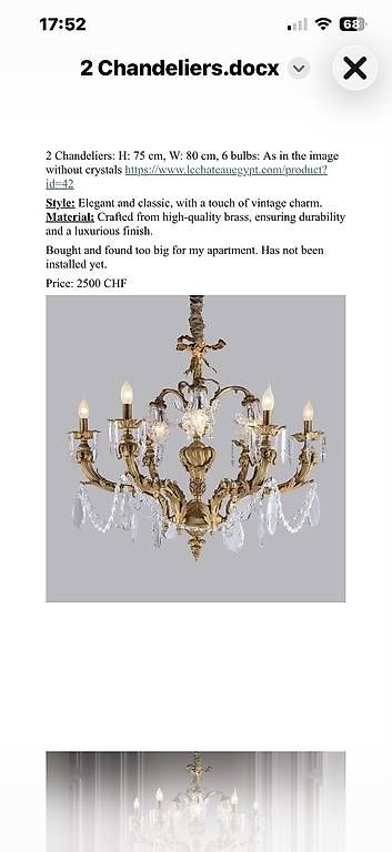 Kerzenständer: Chandeliers  – Gebraucht aus Bogis-Bossey von jhenckaerts 2