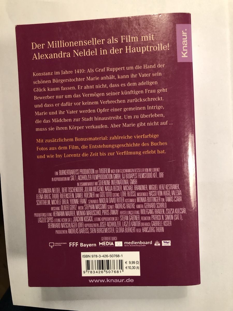 Libri: Iny Lorentz: Die Wanderhure – Usato da Rain venduto da Denbie 1