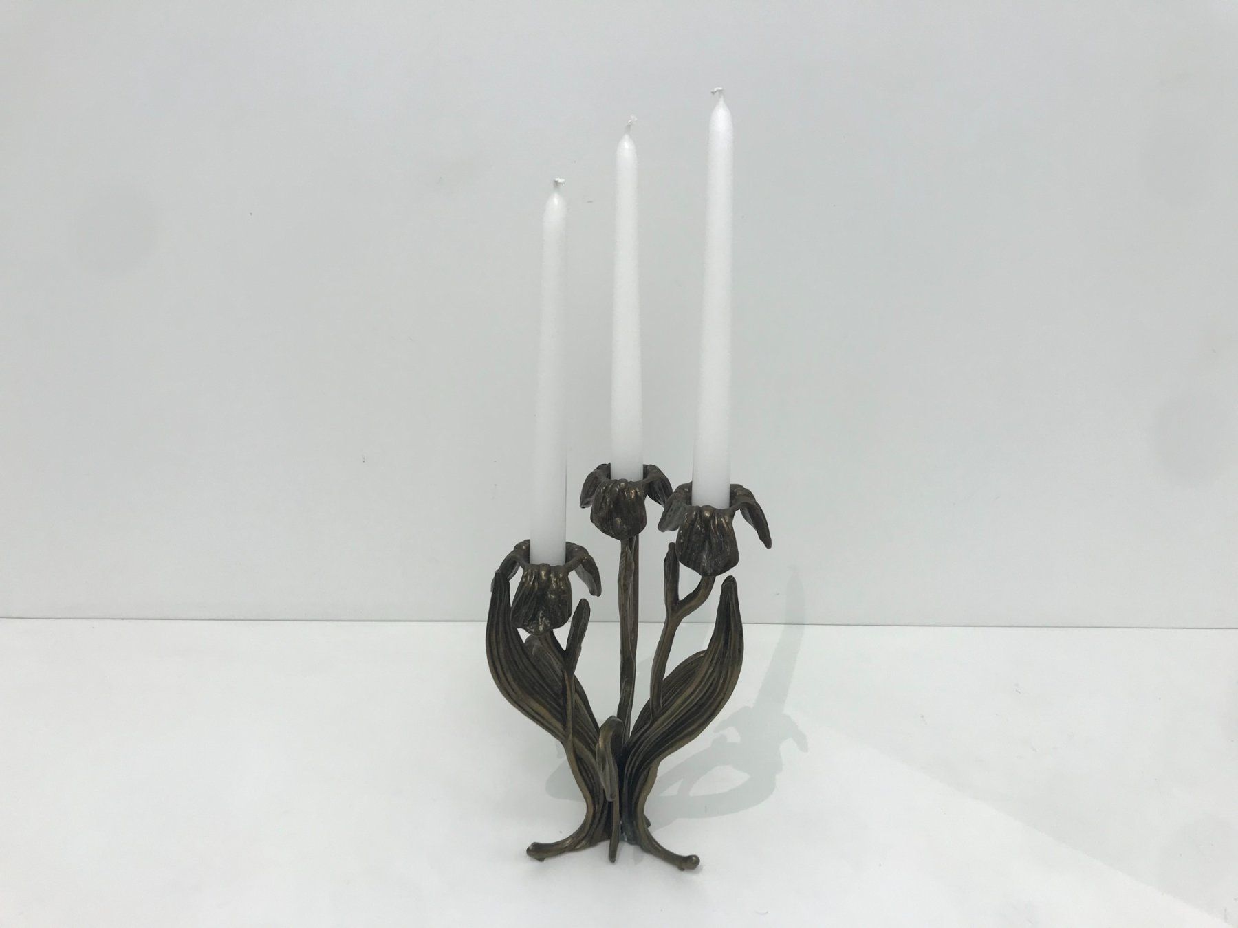 Portacandele: Schöner Messing Design Kerzenständer – Usato da Gersau venduto da pd-design-and-art 1