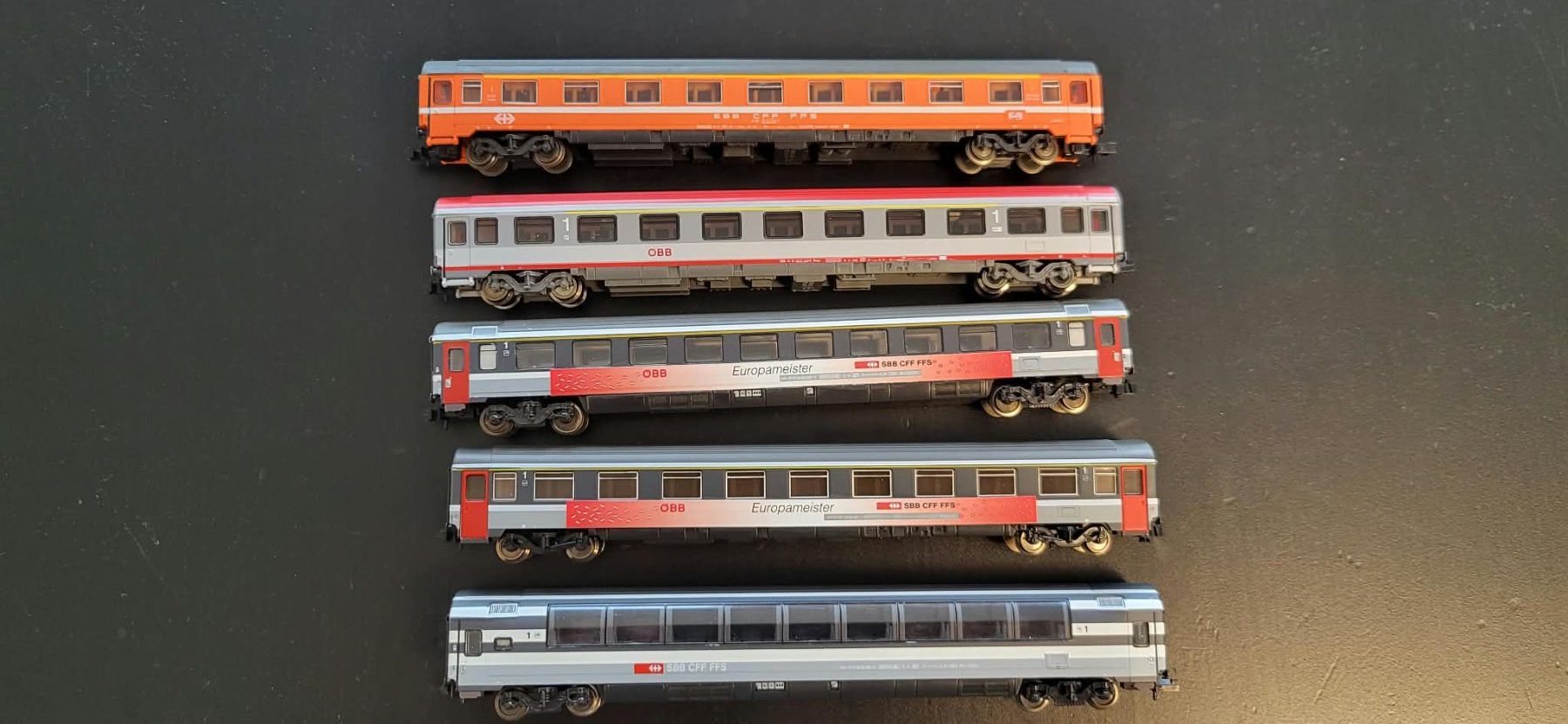 Trains électriques: Intercity SBB-OBB – D'occasion à Colombier NE par Couscous12 1