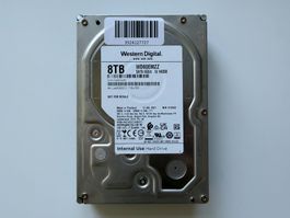 WD 8TB WD80EMZZ – 3.5" SATA HDD, geringe Laufzeit 288h