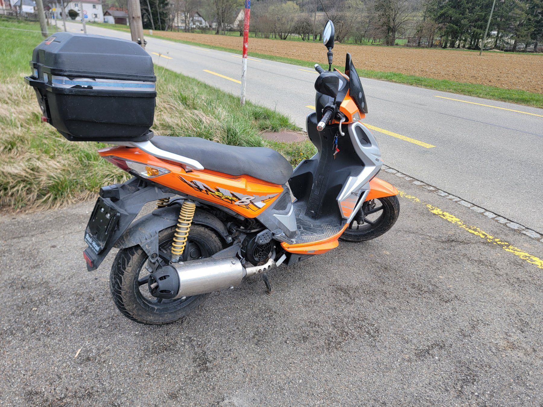 Kymco Scooter: Roller Kymco Super 8 125 – Usato da Büttenhardt venduto da fisi146 3