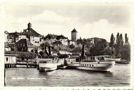 MURTEN MORAT La Port DAMPFSCHIFF