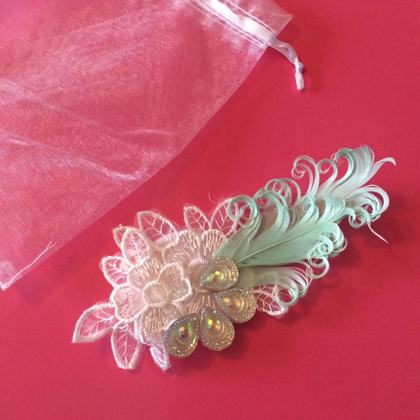 Accessori per capelli: Bijou en plumes rétro burlesque – Usato da Genève venduto da ct_fqr8 1