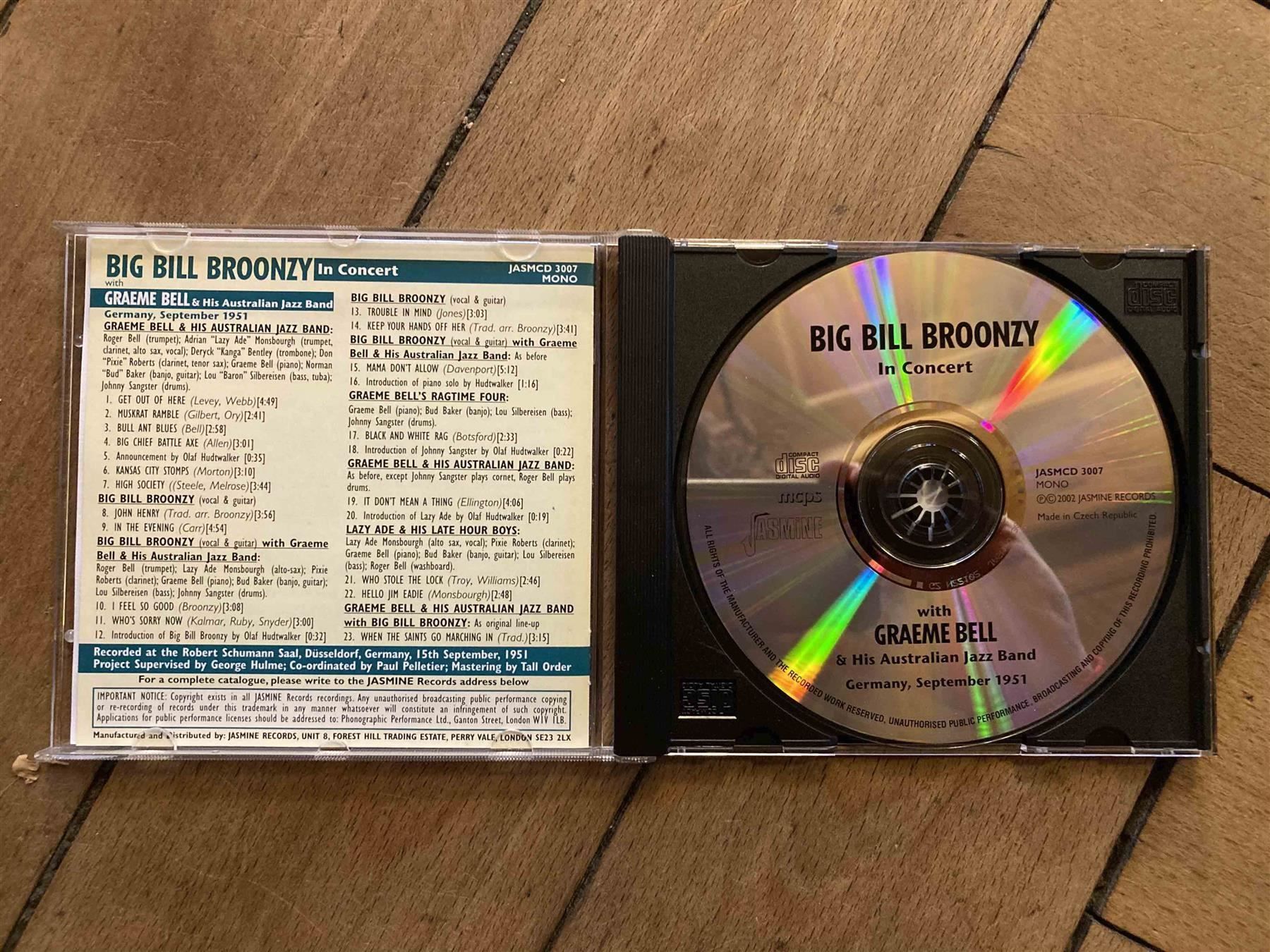 Biglietti: Big Bill Broonzy Live, Düsseldorf, 1951 – Usato da Luzern venduto da Needful_Things 2