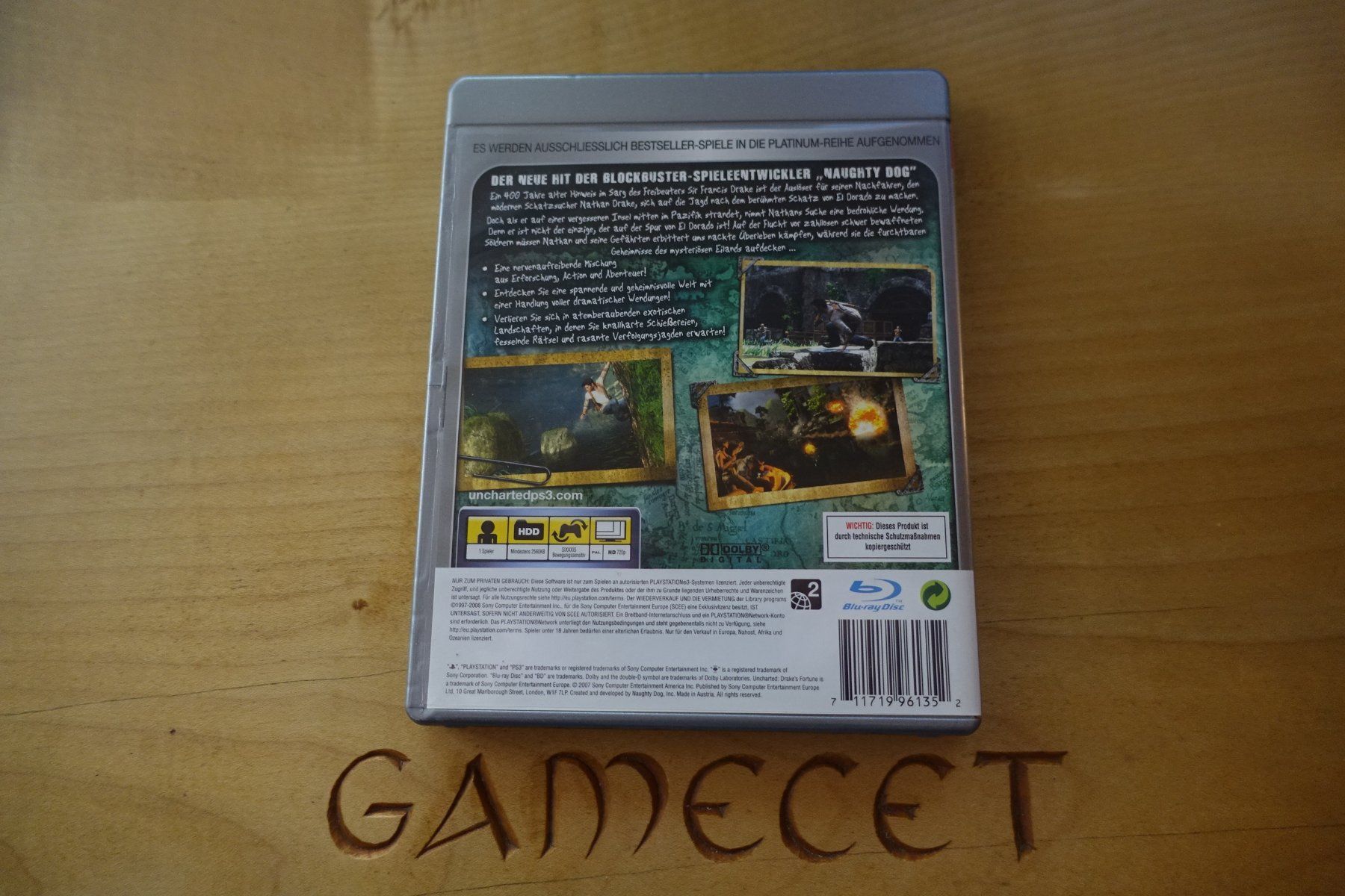 Sony Giochi: Uncharted: Drakes Schicksal - Platinum – Usato da Steinach venduto da Gamecet 2