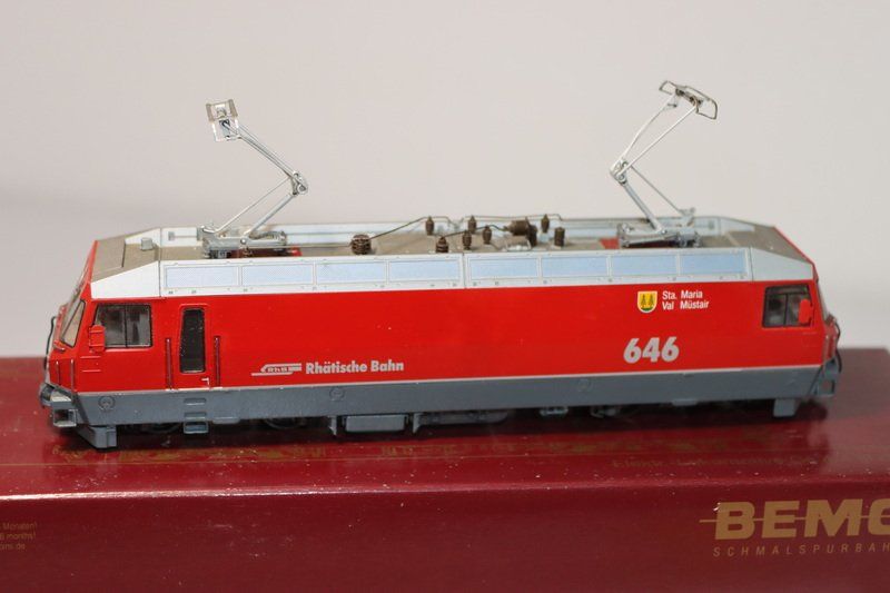 Bemo Modelleisenbahnen: Bemo Ge 4/4 ( 371 ) – Gebraucht aus Kerzers von Winu64