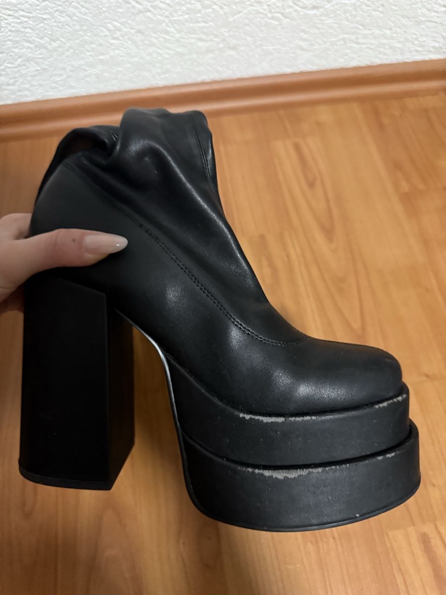 Steve Madden Damenschuhe: Steve Madden Overknee schwarze Stiefel Grösse 38 – Gebraucht aus Zug von Kiki99 2
