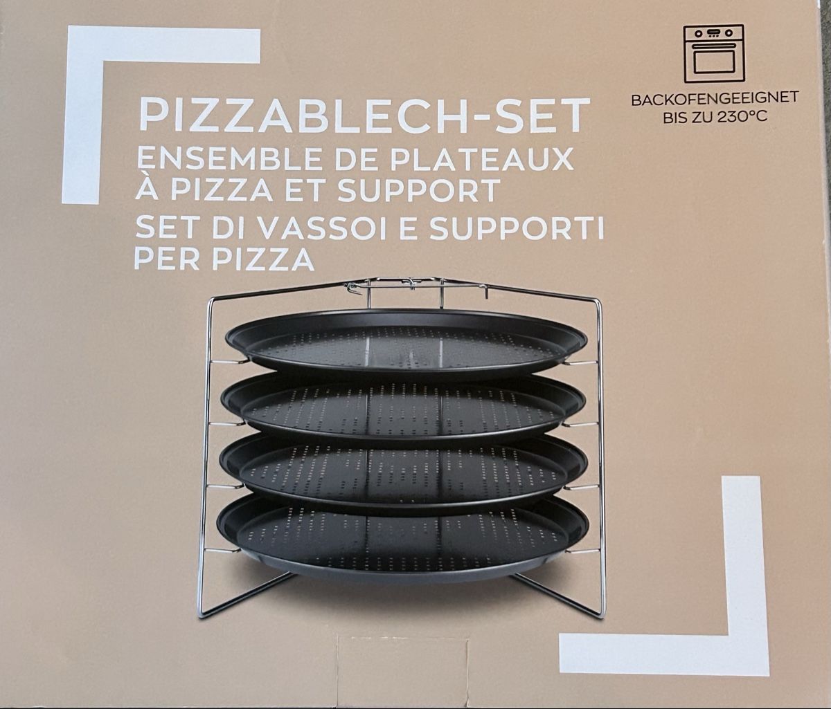 Elettrodomestici da cucina: Pizzablech-Set – Nuovo e nell'imballaggio originale da Frauenfeld venduto da berk39 1