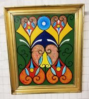 Oelbild  Muschel-Orchester