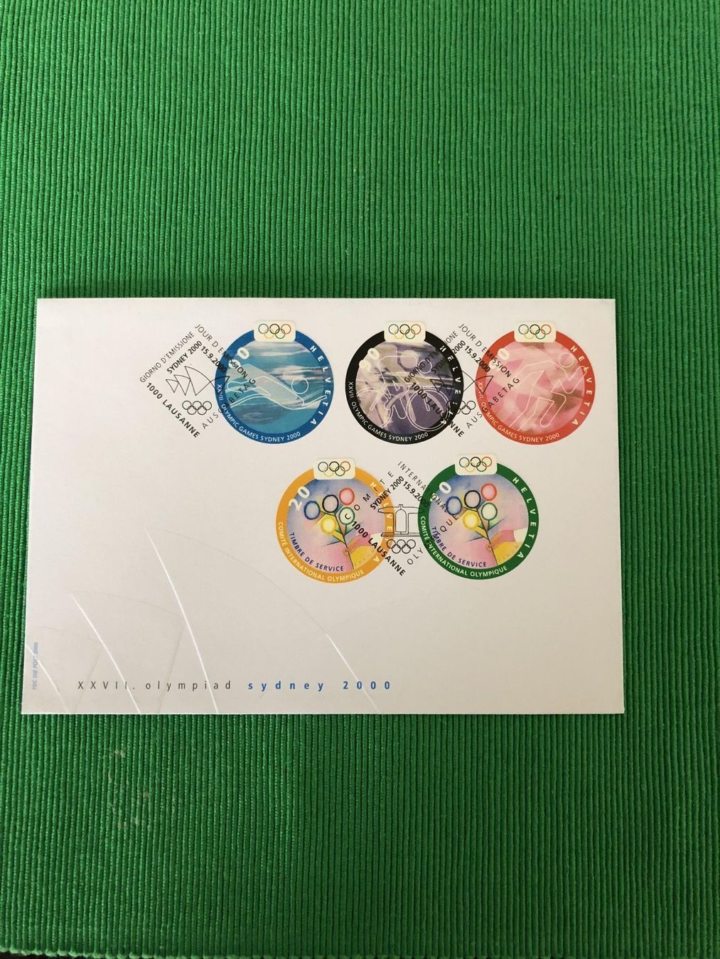Tous les timbres: Olympiade Sydney 2000 – D'occasion à Horw par Luki49