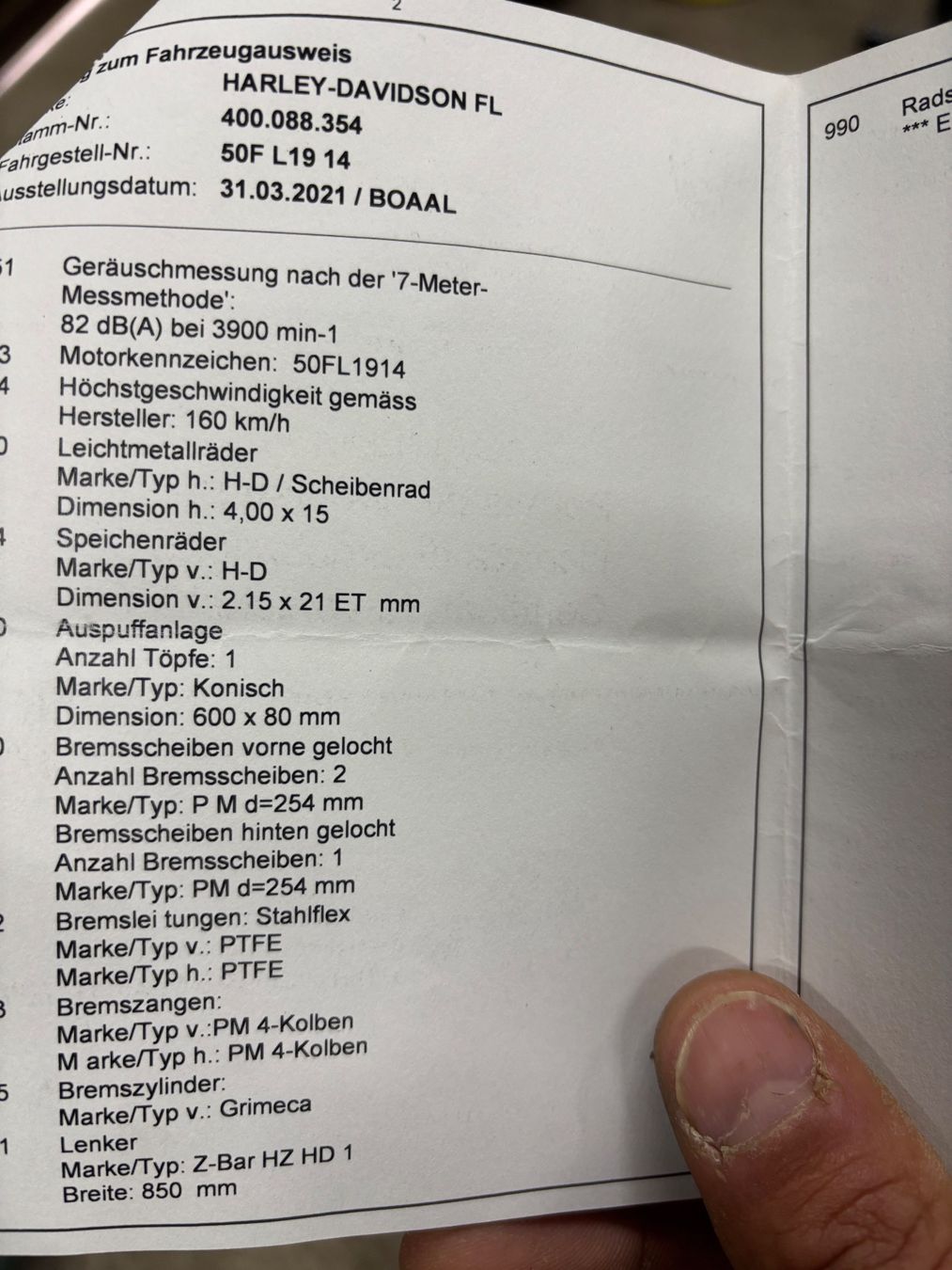 Harley-Davidson Chopper: Harley FL – Gebraucht aus Samstagern von tobias21 5