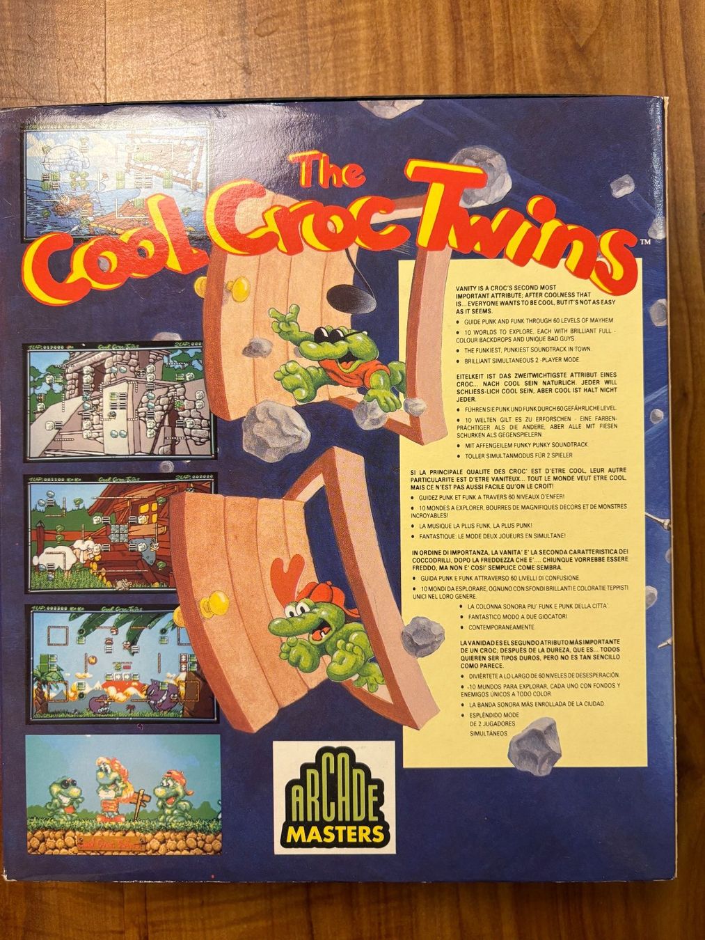 Giochi: Amiga Spiel: The Cool Croc Twins – Usato da Niederhasli venduto da Manuf0 1