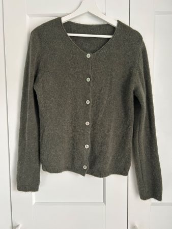 Cardigan with 15% ALPACA - Size M - NEW
