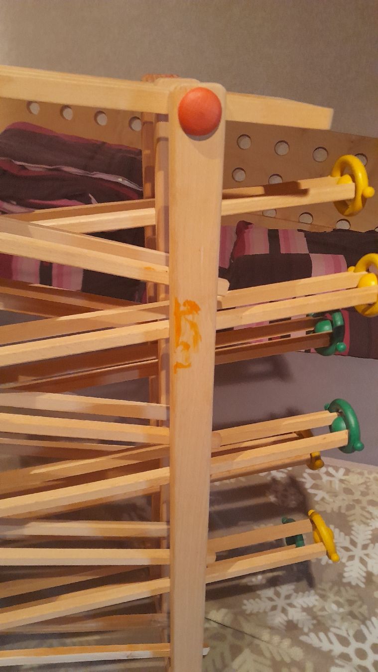 Giochi: Kugelbahn/Rollbahn aus Holz – Usato da Sumiswald venduto da Rotmy 4