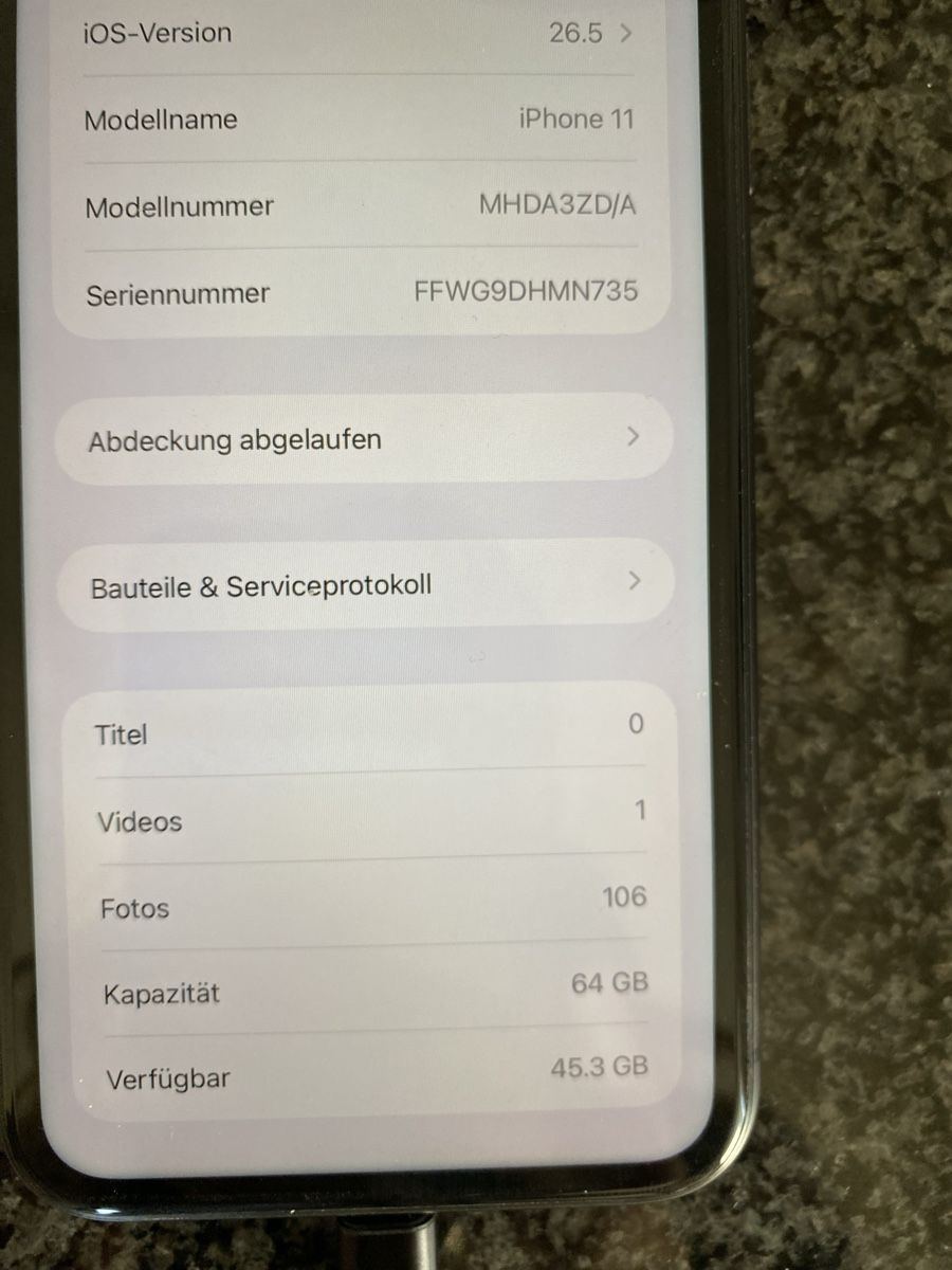 Apple Telefoni cellulari / Smartphones: iPhone 11 64GB schwarz  – Usato da Schmitten FR venduto da nkr_pn9b 6