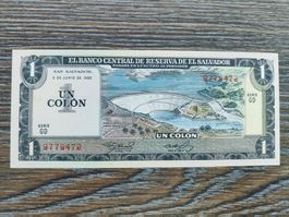 El Salvador 1 Colon 1982, unc. !!!!!!!