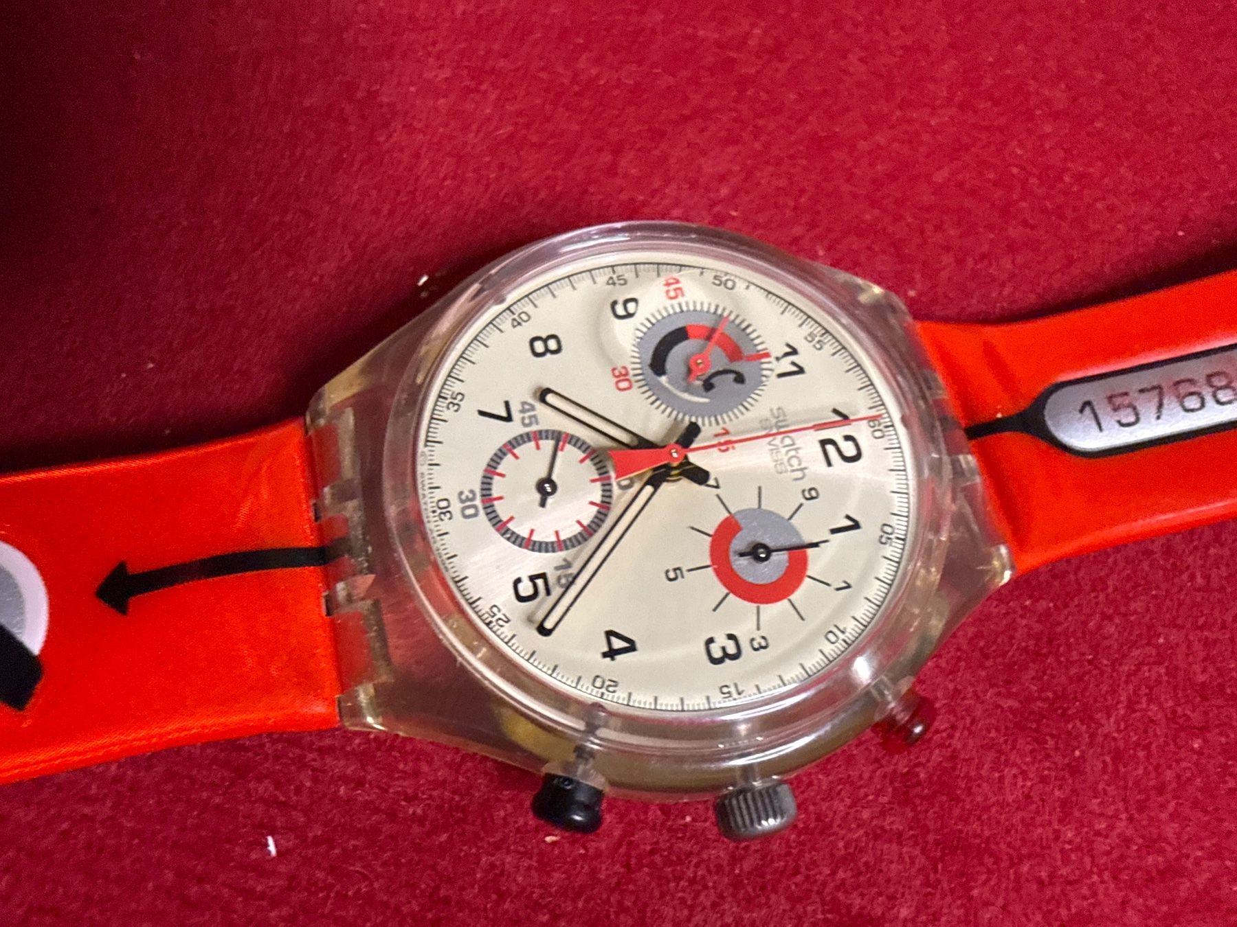 Swatch Montres: Swatch Chrono 1996 – D'occasion à Pfeffingen par Allhandelklgwatches 1