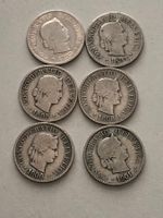 Lot mit 6 Stk. 5 Rp.  ( 1893/94/95/98/1900/01 )