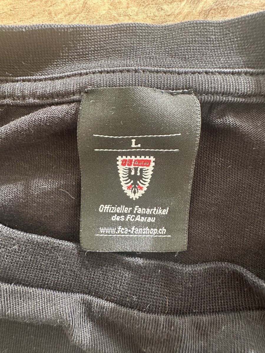 T-shirt: FC Aarau Fanshirt – Usato da Niedergösgen venduto da Abrek9 2